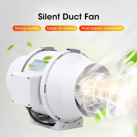 2025  Extractor Ventilation Kitchen Toilet Wall Air Ventilator